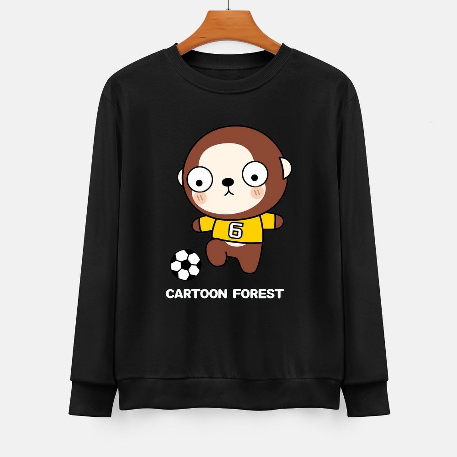 Front Patterned Long Sleeve TopPrint-Ready Reliable